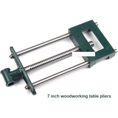 Woodworking Table Pliers 7 Inches Woodworking Table Connecting Rod DIY Woodworking Clamping Fixture Household Wood Table Pliers