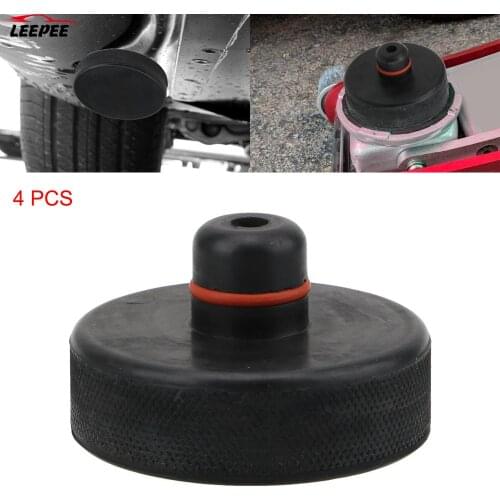 Lifting Equipment Jack Pad Tool Jack Lift Point Pad Adapter Chassis Jack For Tesla Model X/S/3 4Pcs Black Rubber