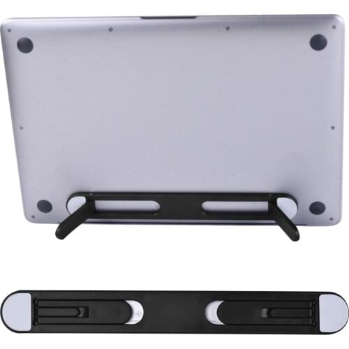 Laptop Stand Protable Mini Foldable Plastic Notebook Laptop Holder Cooling Stand Easier To Carry Adjustable Height Angle Holder