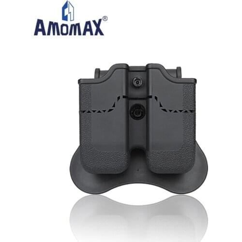 Amomax Double MOLLE Leg Magazine Pouch Fits Beretta PX4; H&K P30; USP,USP Compact Mags
