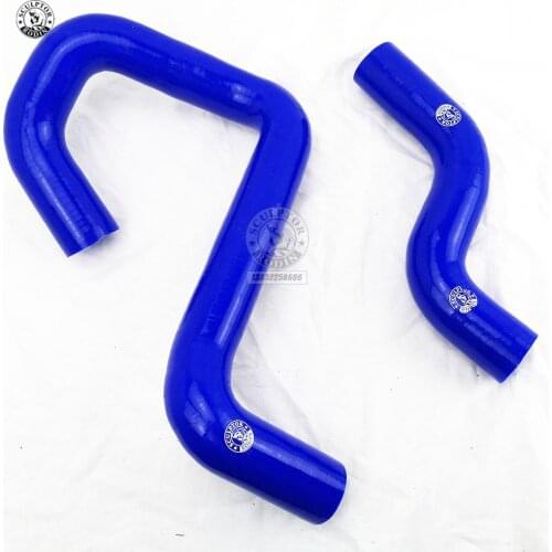Silicone Radiator Heater Hose For for 1979 to 1983 nissan 280zx 2.8 l28 (2pcs) RED/BLUE/BLACK