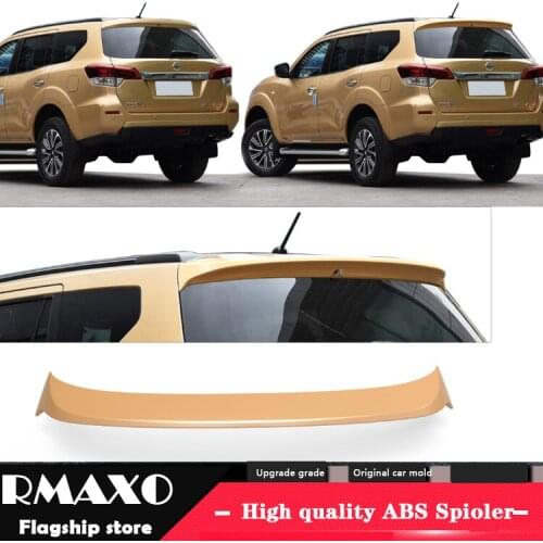 For TERRA Spoiler 2017-2019 TERRA NV200 CZK Spoiler ABS plastic Material Car Rear Wing Color Rear Spoiler
