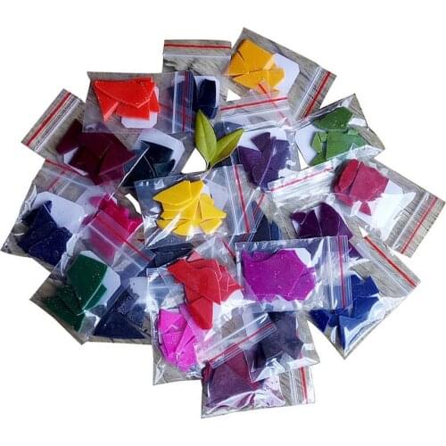 24pcs Candle Dye Diy Scented Candle Paraffin Wax Soy Wax Dye Color Mixed Mild Safety Candle Making Tool Can Burn And Decorate