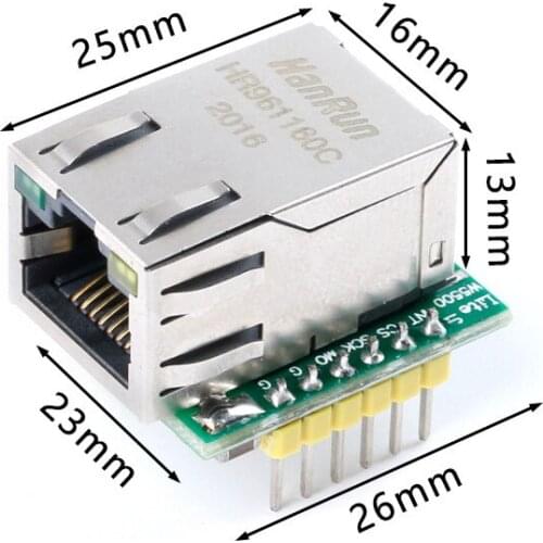 USR-ES1 W5500 Chip New SPI to LAN/ Ethernet Converter TCP/IP Mod for Arduino