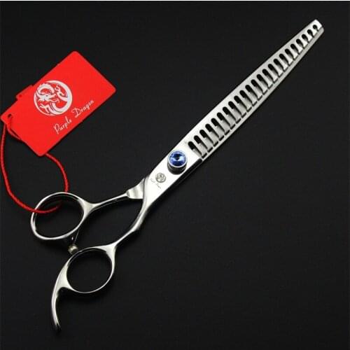 Top Quality Japan 440C Professional 8 Inch Pet Scissors High-end Dog Grooming Scissors Thinning Shears