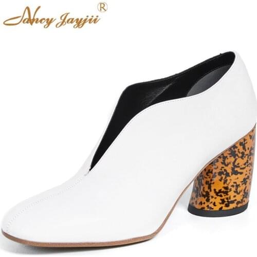 Women Pumps Summer Spring/Autumn Sewing Curve Heels Round Toe shoes Party Fashion Leisure Wedding Office Career Big Size 45