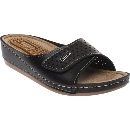 Black Women 'S Slippers Massage Insole Fashion Gantry 11260 Quality-Made in Turkey / Shipping from Turkey