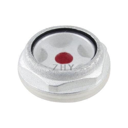 1.0-inch Thread Diameter Metal Air Compressor Oil Level Sight Glass