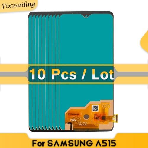 10 PCS/LOTS TFT INCELL For Samsung Galaxy A51 A515 A515F A515F/DS A515FD LCD Display Touch Screen Digitizer Assembly Replacement