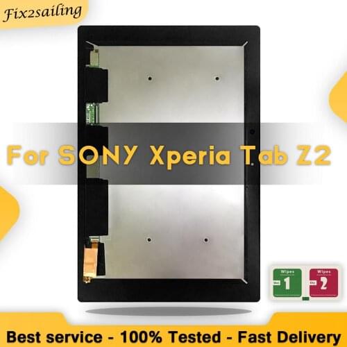 100% Tested For Sony Xperia Tablet Z2 SGP511 SGP512 SGP521 SGP541 Touch Screen Digitizer Glass Lcd Display Assembly Free Shippin