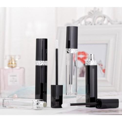 30pcs Lip Gloss Tubes with Wand, 5ml Empty Plastic Lipstick Tube Container Reusable Dispenser Bottle for DIY