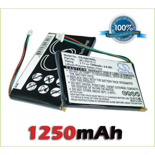 GPS Battery for Garmin Nuvi 760, Nuvi 760T (pn 361-00019-11) new free shipping