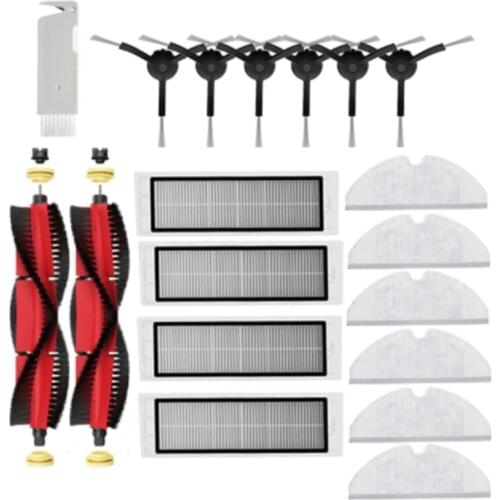 Accessories for Xiaomi Roborock S5 S6 Max Pure S60 S65 S5 Robotic Vacuum Cleaner (Side Brush Hepa Filter Mop)