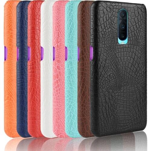 For OPPO RX17 Pro Case OPPO RX17Pro Luxury Crocodile pattern PU leather Back Cover For OPPO R17 PRO R17Pro RX17Pro Phone Cases