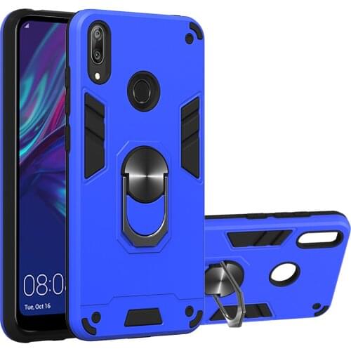 For Huawei Y5 Y7 Y9 Prime 2018 2019 Case Armor Luxury Magnetic Ring Phone Cover Y5P Y6P Y8P 2020 Y9S Y5 Y6 Y7 Pro 2019 Back Case