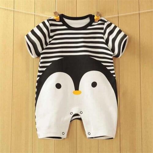 Baby Rompers Summer Baby Boy Clothes Cotton Baby Girl Clothing Short Sleeve Newborn Clothes Roupas Bebe Infant Baby Jumpsuits