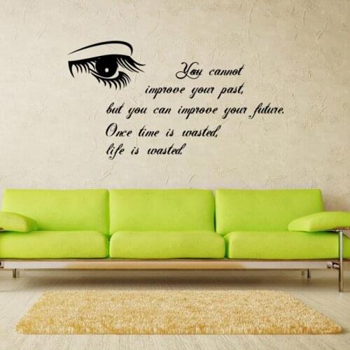Fantasy eyes lettering Wall Sticker Wall Art Bedroom Decor Wall Stickers Living Room Home Decoration Accessories Home Decor
