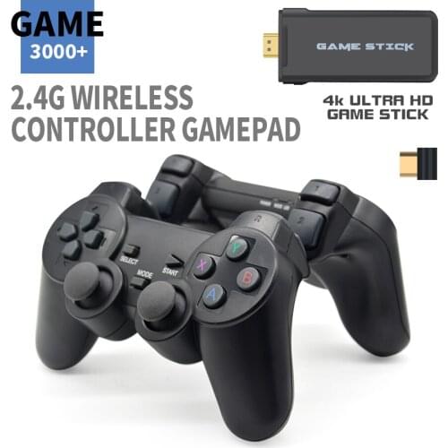 Portable 4K TV Video Game Console With 2.4G Wireless Controller Support CPS PS1 Classic Games Retro Game Console HDMI Output