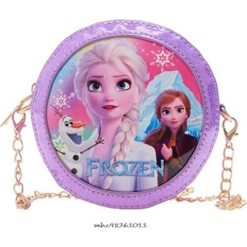 New Girls princess Purses and Handbags For Women Small Wallet Sofia Frozen Elsa Shoulder Bag Kid Ladies Coin Bolsa