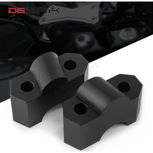 Motorcycle Drag Handlebar Riser Clamp Adapter For KAWASAKI Z750 2004 2005 2006 - 2011 Accessories Rise Up 20MM