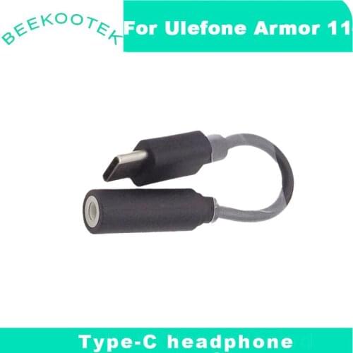 New Original Ulefone Armor 11 Type-C Headphones Adapter Parts for Ulefone Armor 11 5G Smartphone