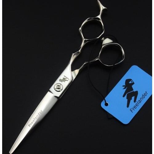 6.0 Inch 440C Personalized Hairdressing Hair Salon Scissors Scissors Flat Shears Create Fashion Hair Cutting Scissor Cases