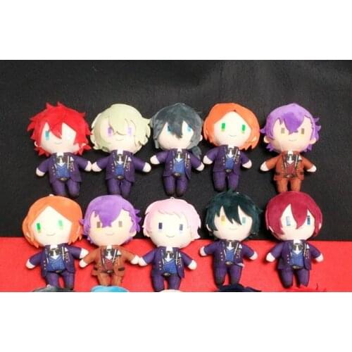 5th Anniversary Ensemble Stars! Plush Doll Stuffed toy set mika ritsu mao yuzuru JAPAN