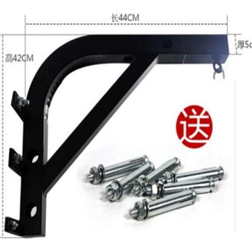 Professional Hanging Sandbag Rack Wall-Mount Boxing Bag Rack Metal Speed Ball Frame