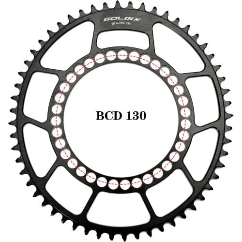 GOLLDIX Road Bike CX Cyclocross Oval Link BCD130mm5Arms For5700 6700 SRAMXX1 SHIMANO9100 Folding Bike Link bcd130Link mtb parts