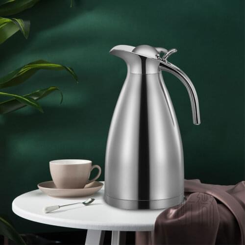 304 Stainless Steel Thermo Jug Stainless Steel Insulation Pot Household Coffee Pot Warm Keeping Vacuum Kettle For Home Kitchen