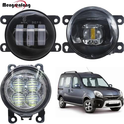 Fog Light Accessories Car Front Bumper LED Fog Lamp Daytime Running Light H11 12V For Renault Kangoo Grand Kangoo 2007-2015
