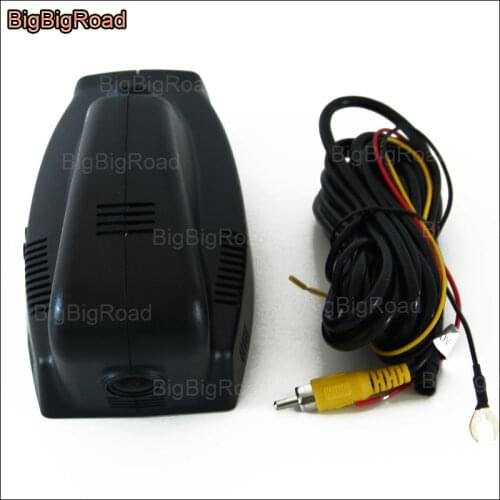 BigBigRoad For BMW X3 X5 X6 / e61 e60 535d 320d 2006 2007 2008 2009 2010 2011 2012 Car wifi DVR Video Recorder Dashcam