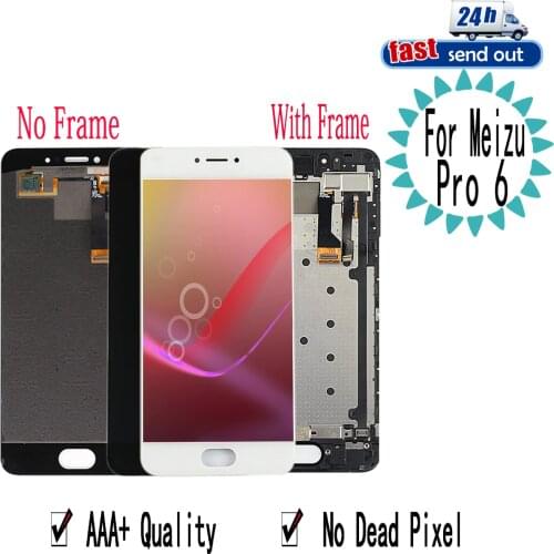 5.2" AMOLED M570M LCD For MEIZU Pro 6 LCD Display Touch M570M M570C M570Q Screen Digitizer Assembly Replacement For MEIZU Pro6