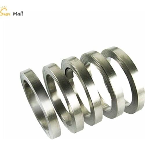 1 Roll 10m 18650 Li-ion Battery Nickel Sheet Plate Nickel Plated Steel Belt Strip Connector spot welding machine Battery welders