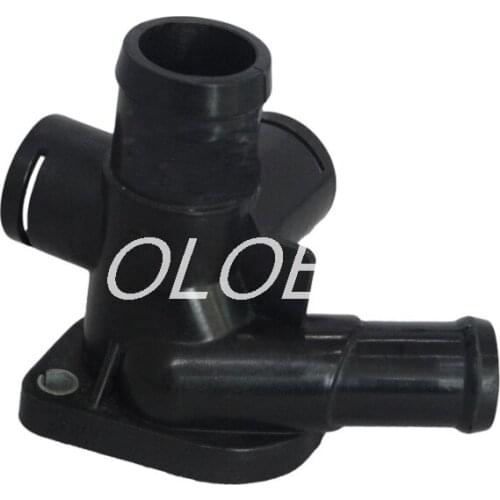 Auto cooling system thermostat housing thermostat cover Thermostat Coolant Water Outlet 037121144H 037121145F for v w for Seat