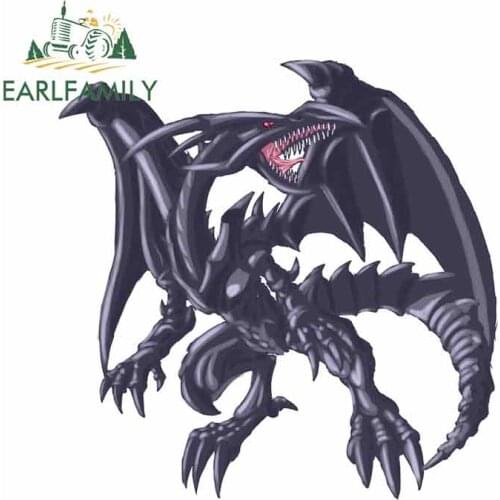 EARLFAMILY 13cm x 12.9cm for Yu-Gi-Oh Personality Creative VAN Car Stickers DIY Custom Printing Personality Car Styling Decal