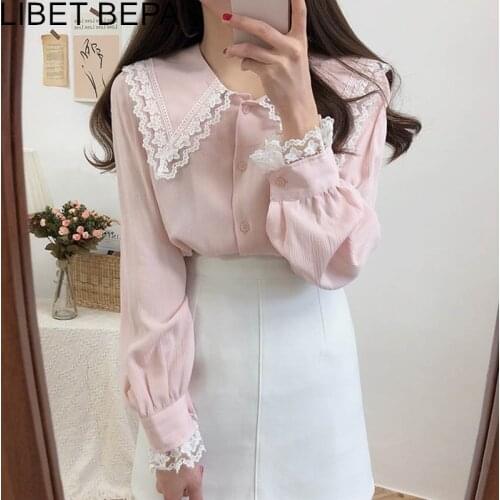 Colorfaith Lace Blouses