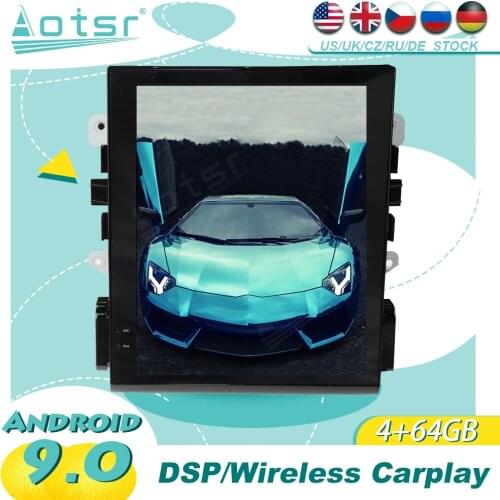 For Porsche Macan 2011 - 2016 Android 9.0 Tesla Style 64GB ROM PX6 Carplay Car GPS Navigation Multimedia Radio Player WIFI BT