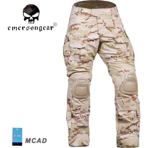 EMERSON Tactical Gen3 Pants Combat Military bdu Pants with Knee Pad MultiCam Arid EM7042