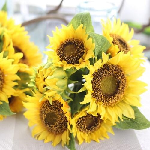 Искусственные подсолнухи Hhonice China At AliExpress