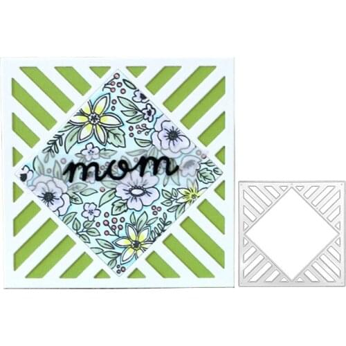 Julyarts Square Metal Cutting Dies for Scrapbooking New 2021 For Scrapbooking Stencils Handmade Album Cards Decoration