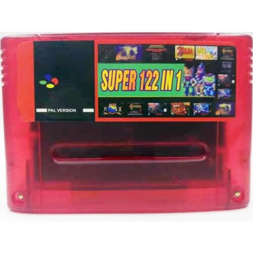Super 100 in 1 add 22 gamesEUR Version Game Cartridge Axelay Castlevania Fatal Fury Final Fight Ninja Turtles IV Mega Man X