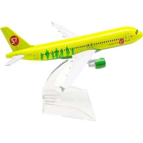 16cm Siberian 320 Airbus 320 Alloy Aircraft Model Plane Model Diecast Aircraft Toys Airplane Airliner Kid Gifts Collectible