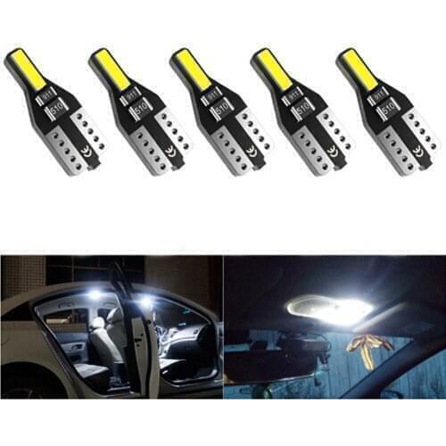 5Pcs W5W T10 LED Canbus Light Bulbs for Renault Megane 2 3 Duster Logan Clio 4 3 Laguna 2 Sandero Scenic 2 Captur Fluence Kango