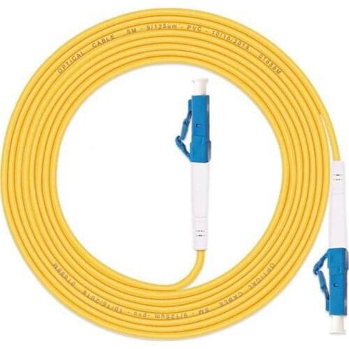 LC/ UPC-LC /UPC Fiber Optic Patch Cord Simplex Diameter or 3mm Single Mode Cord Length 1M 2M 3M or Accept Customization