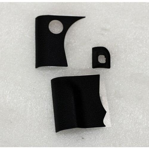 A Set of 3PCS New original Bady rubber with glue (Grip+thumb+front)repair parts For Fujifilm X-T30 XT30 Camera