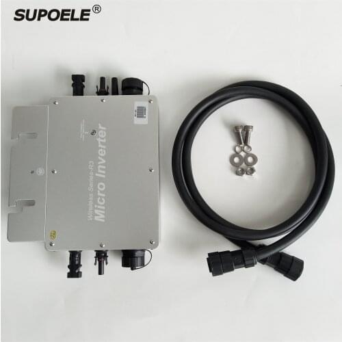 Newest Waterproof IP65 WVC600 MPPT Solar Grid Tie Micro Inverter Microinverter 600W Inversor With Wifi 433MHz Communication