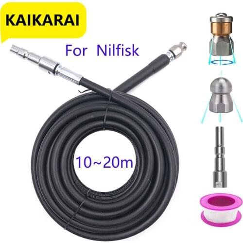 Sewer Drain Water Hose Pipe Dredge Cleaner For Karcher Lavor Interskol Huter Nilfisk Stihl Elitech Pressure Washer