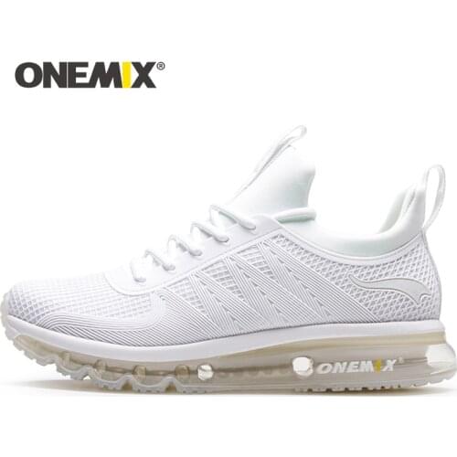 ONEMIX Woman Air Cushion Running Shoes for Women Waterproof Sports Shoes Light Fitness Outdoor Jogging Shoes Walking Sneakers