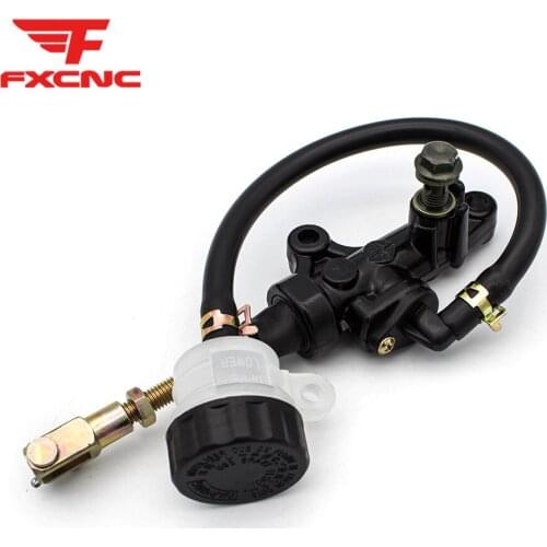 Alloy CNC Motorcycle Rear Brake Master Cylinder Pump For Yamaha RZ350 RZ 350 1984 - 1989 1985 1986 1987 1988